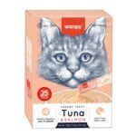 Wanpy Creamy Treat Tuna & Salmon 25pc Pack 350gm (25×14gm)