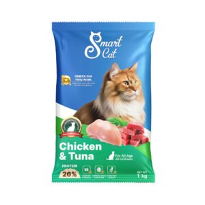 Smart Cat Chicken & Tuna 1KG (For All Cats)