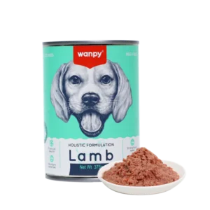 Wanpy Premium Dog Canned Food Lamb 375g